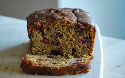 Cranberry Sweet Potato Bread