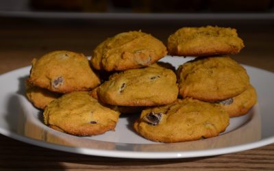 Pumpkin Chocolate Chunk Cookies