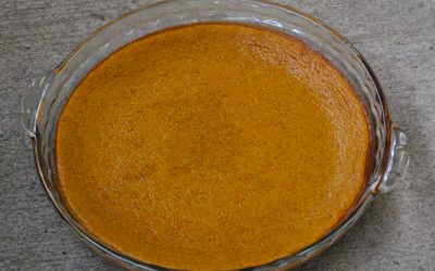 Gluten-Free, Crustless Pumpkin Pie