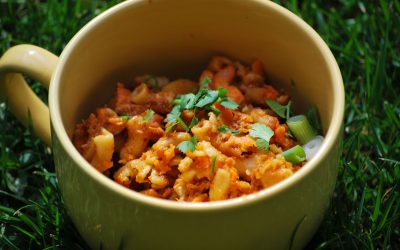 Spicy Sweet Potato Mac n’ Cheese