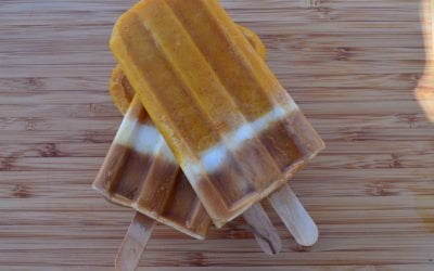 Pumpkin Pie Latte Pops