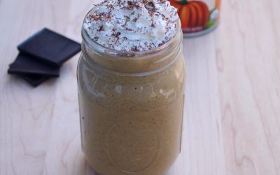Pumpkin Chocolate Milkshake