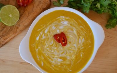 Thai Basil Pumpkin Soup