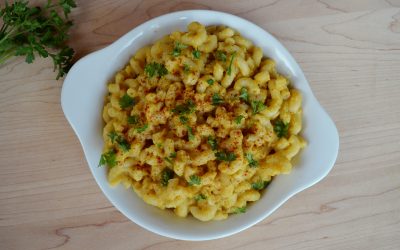 Vegan Butternut Mac N Cheese