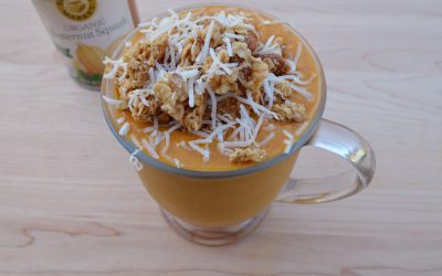 Butternut Squash, Carrot Turmeric Smoothie Bowl
