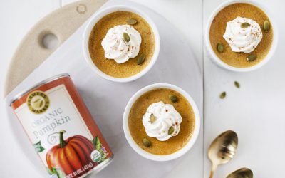 Pumpkin Spiced Pots de Creme