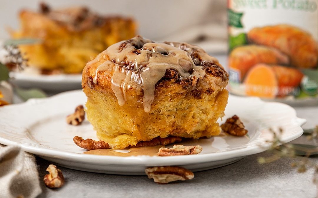 Sweet Potato Pecan Rolls