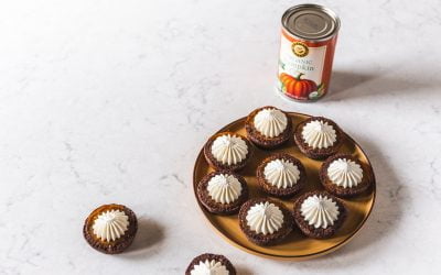 Chocolate Pumpkin Mini Pies
