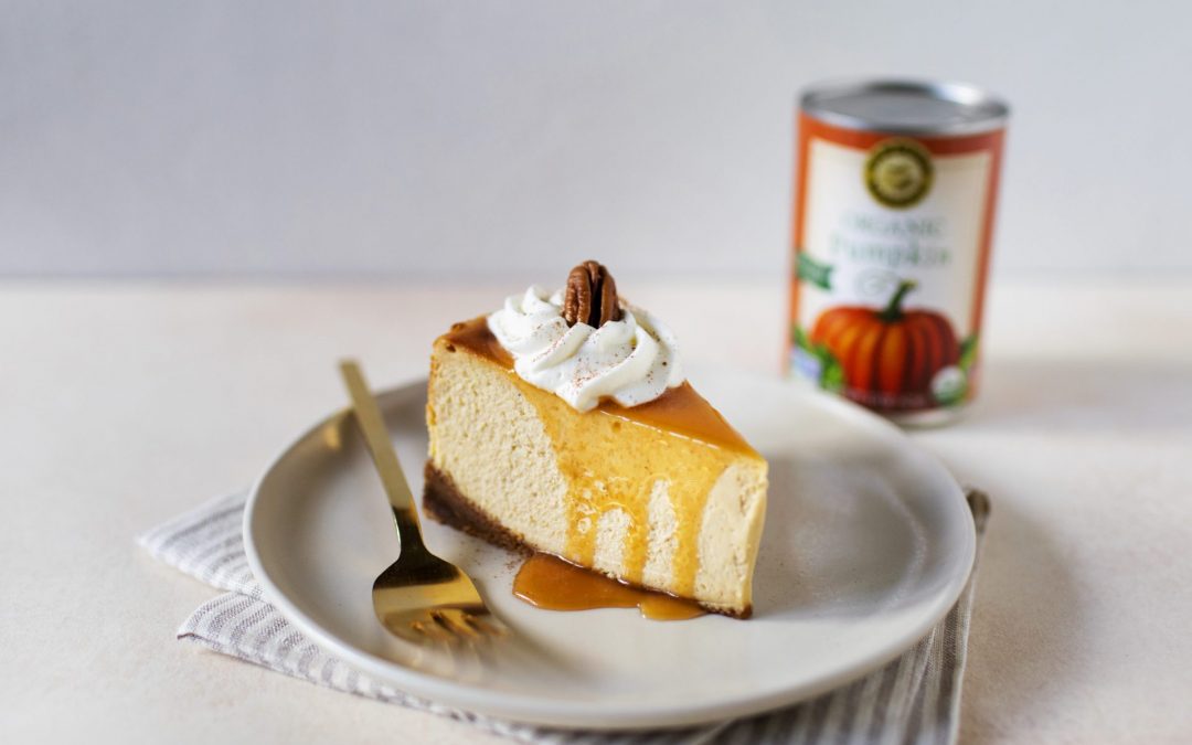 Bourbon Pumpkin Cheesecake Farmer's Market Foods Organic Pumpkin Puree