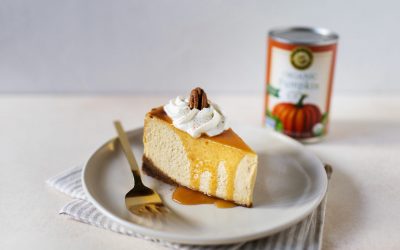 Bourbon Pumpkin Cheesecake