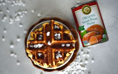 Sweet Potato Liege Waffles