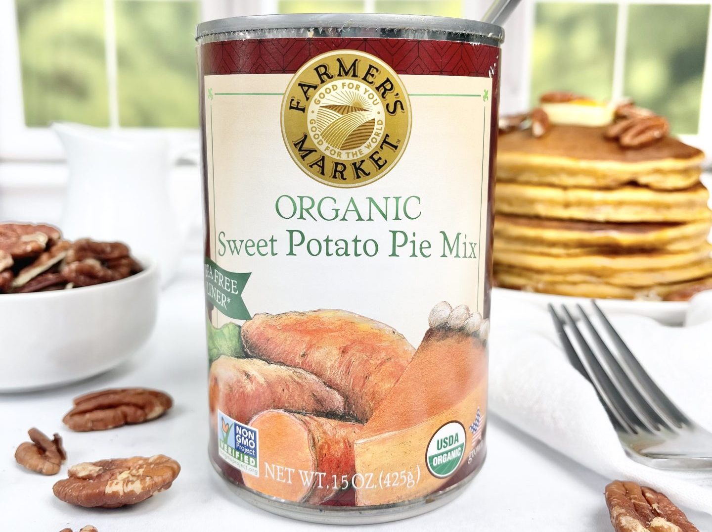 canned sweet potato pie mix