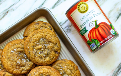 Brown Butter Pumpkin Chocolate Chunk Cookies