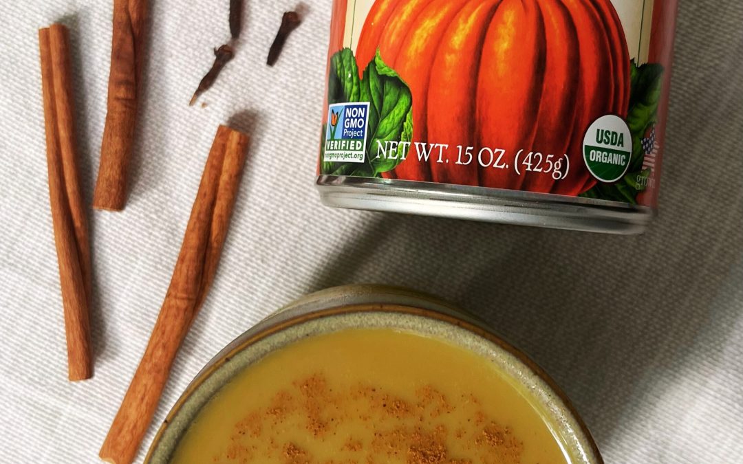Ayurvedic Pumpkin Chai Spiced latte
