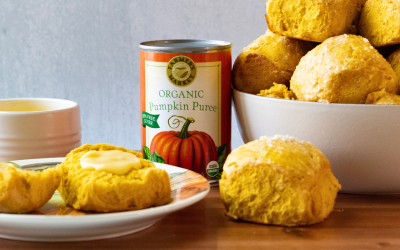 Gluten-Free Pumpkin Dinner Rolls