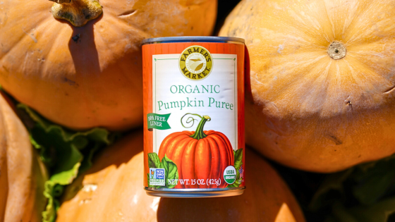 Farmer's Market Foods organic pumpkin puree