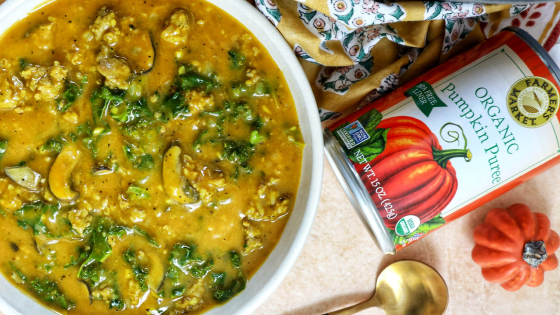 pumpkin sausage soup