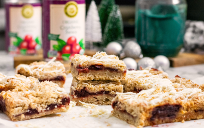 Cranberry Shortbread Bars